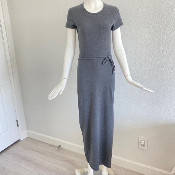 James Perse Short Sleeve Stretch Maxi Dress - Picture 6 of 9